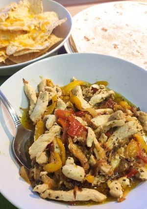 Una foto de Fajitas caseras