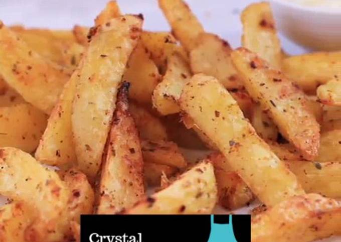 Crispy potato chips