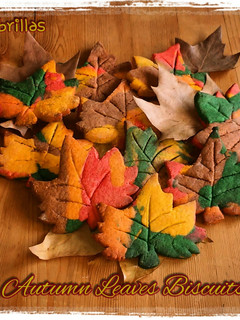 Una foto de Galletas Hojas de Otoño