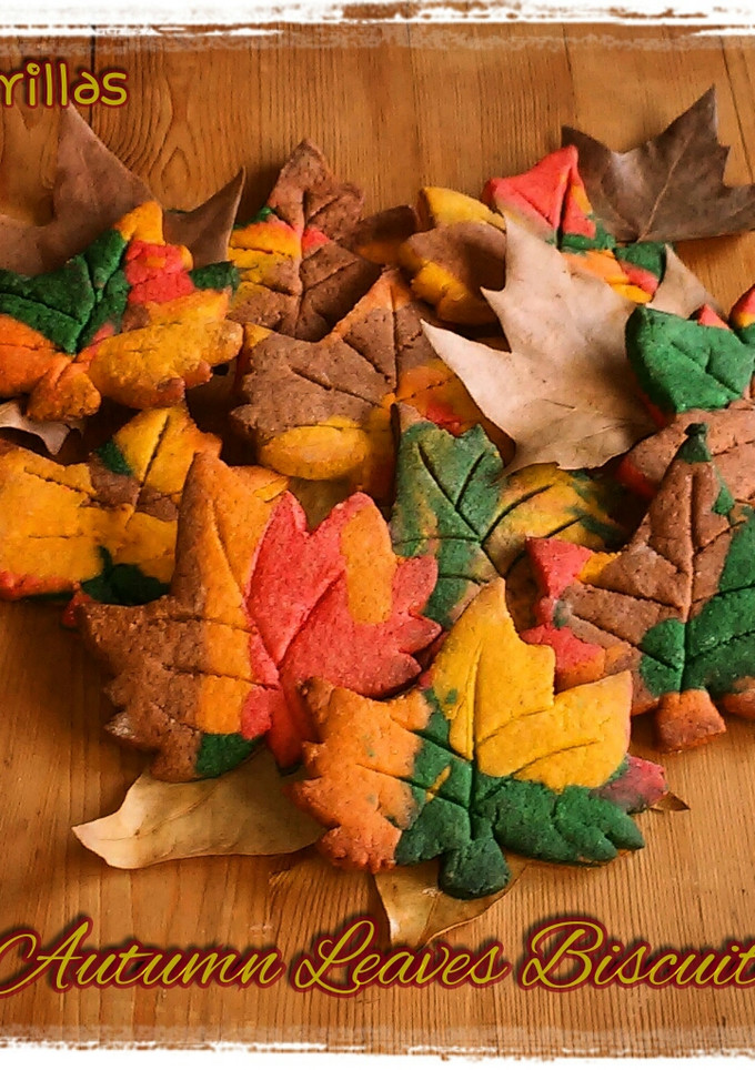 Una foto de Galletas Hojas de Otoño