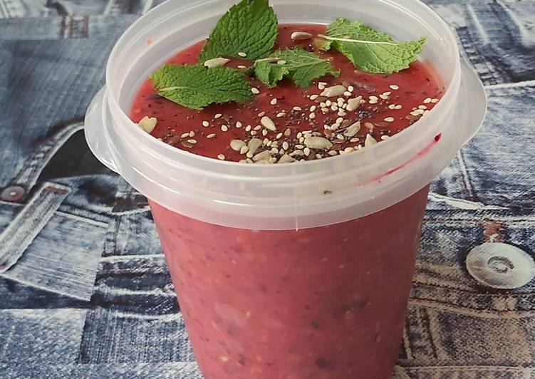 Smoothie rojo &#34;Explosivo&#34;
