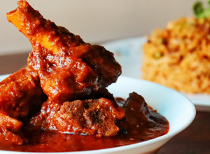 A picture of Mutton rogan josh.