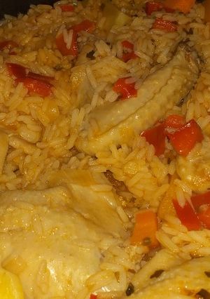 Una foto de Arroz con pollo