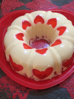 Una foto de Gelatina corazones