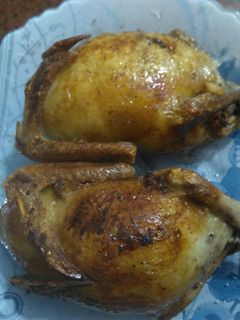 صورة لوصفة حمام محشي ارز