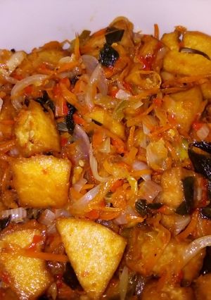 Awara mai kayan Lambu ainihin hoton girkin