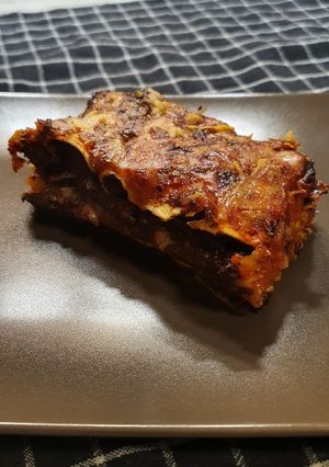 Une photo de Lasagnes boudin noir