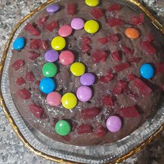 A picture of Sooji Chocolate Cake.