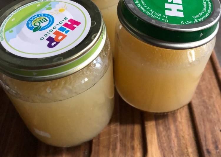 Recetta di Veloce Omogenizzati alla frutta 🍐 🍎 🍇