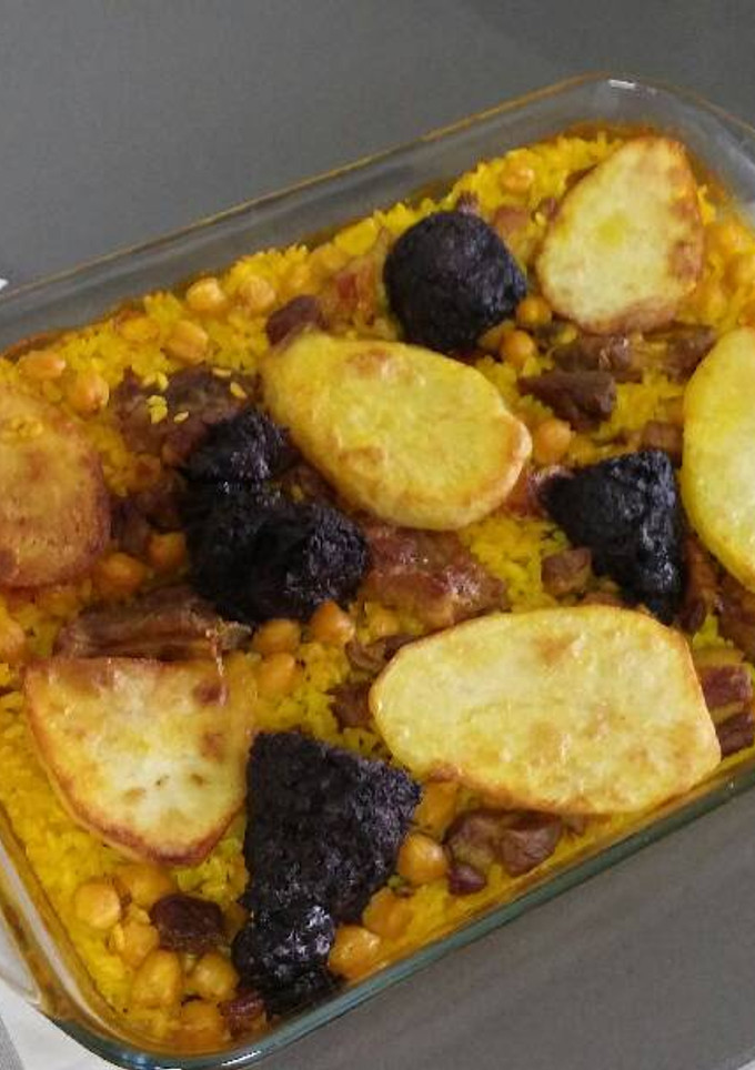 Una foto de Arroz al horno