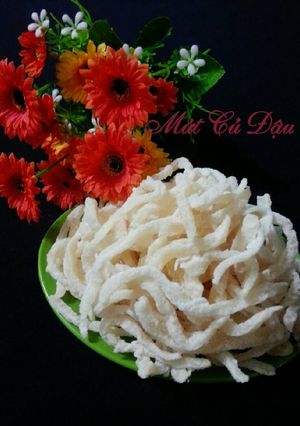 Hình của món Mứt củ đậu.
