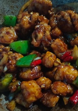 Foto resep Ayam paprika lada