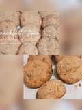 Galletas con chips de chocolate gruesas