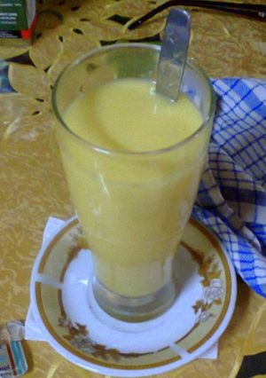 Foto resep Susu Kunyit rempah hangat