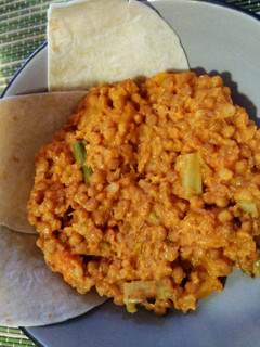 Una foto de Lentejas "Butter chicken"