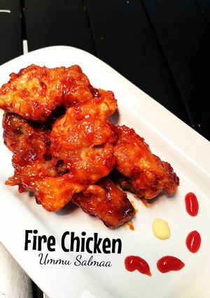 Foto resep Fire Chicken ala Richeese Factory