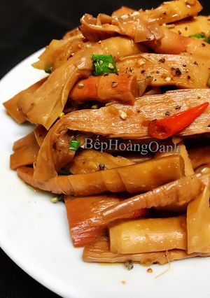 Hình của món Măng Kho Nước Tương.