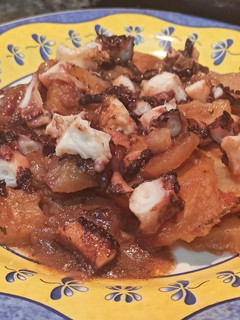Una foto de Asado de pulpo