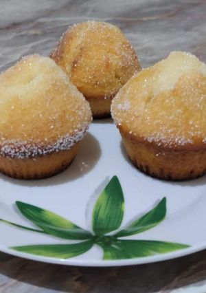 Nutellás kürtőskalács muffin recept fotója