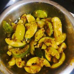 Kachri pickle (instant) A picture of Kachri pickle (instant).