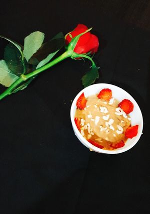 A picture of Chocolate custard.