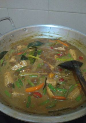 Foto resep Brongkos Tahu Buncis