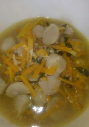 Foto resep Wortel bakso oseng kuah