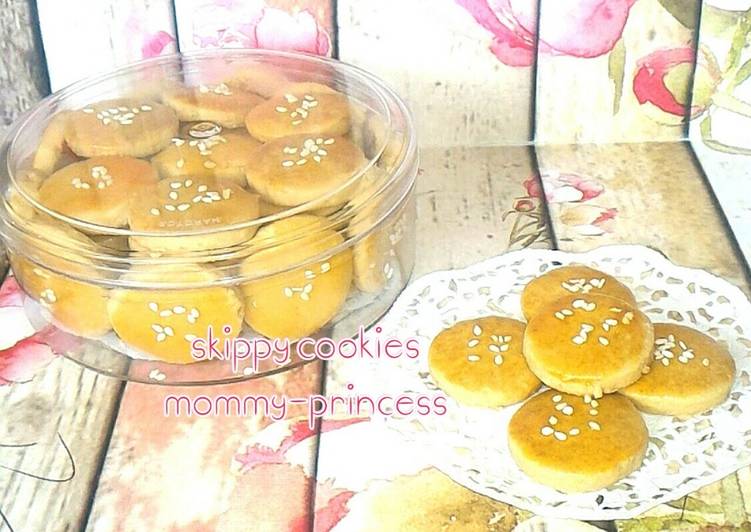 Resep Kue kacang skippy keju Anti Gagal