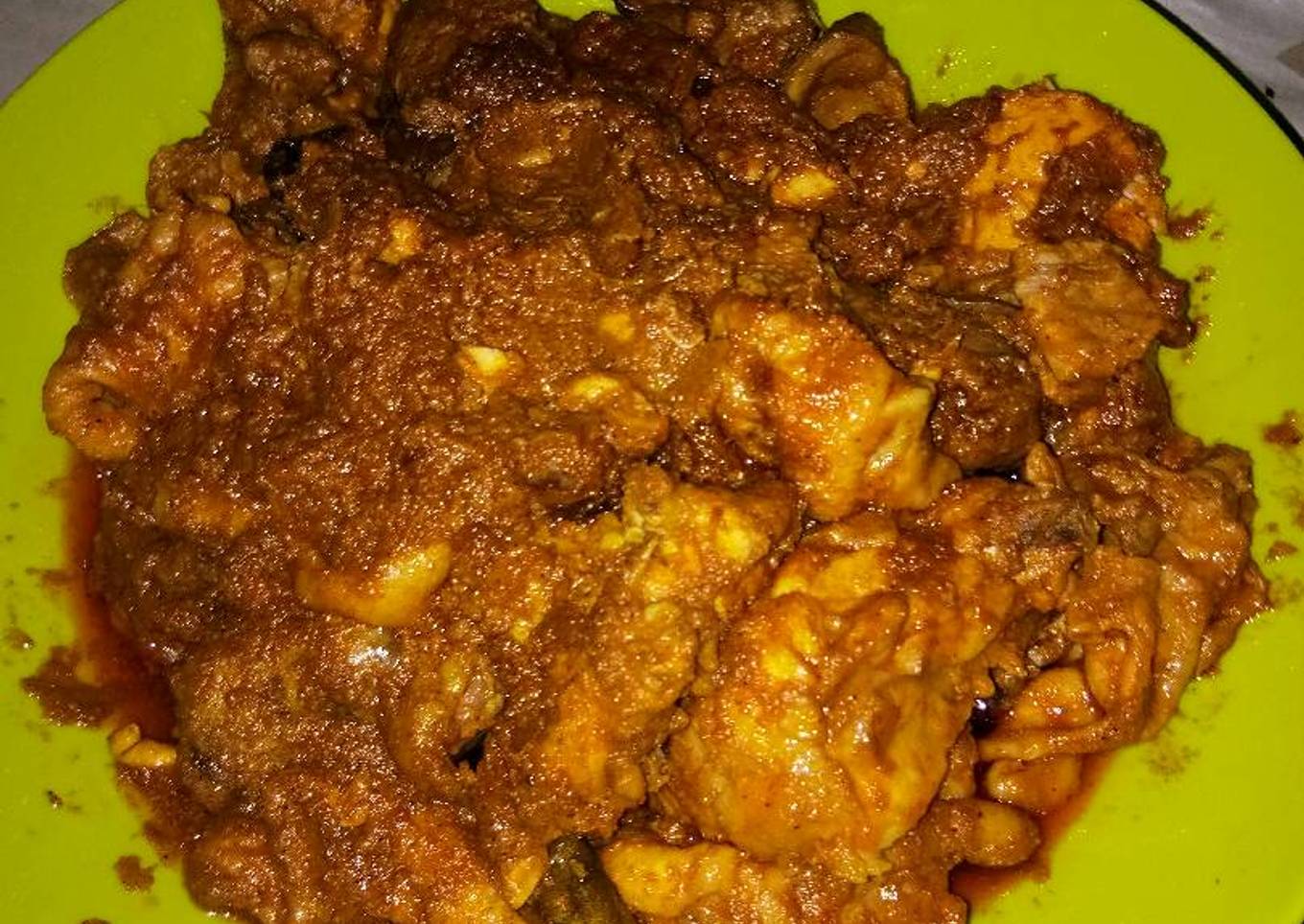 Rendang Ayam,Ati Ampela,
