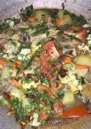 Foto resep Sup Ayam Kampung rasa Super