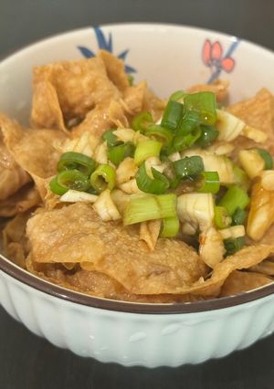 涼拌豆皮 的食譜成品照片