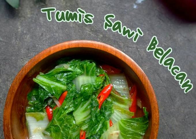 Resep Tumis Sawi Belacan, Sempurna