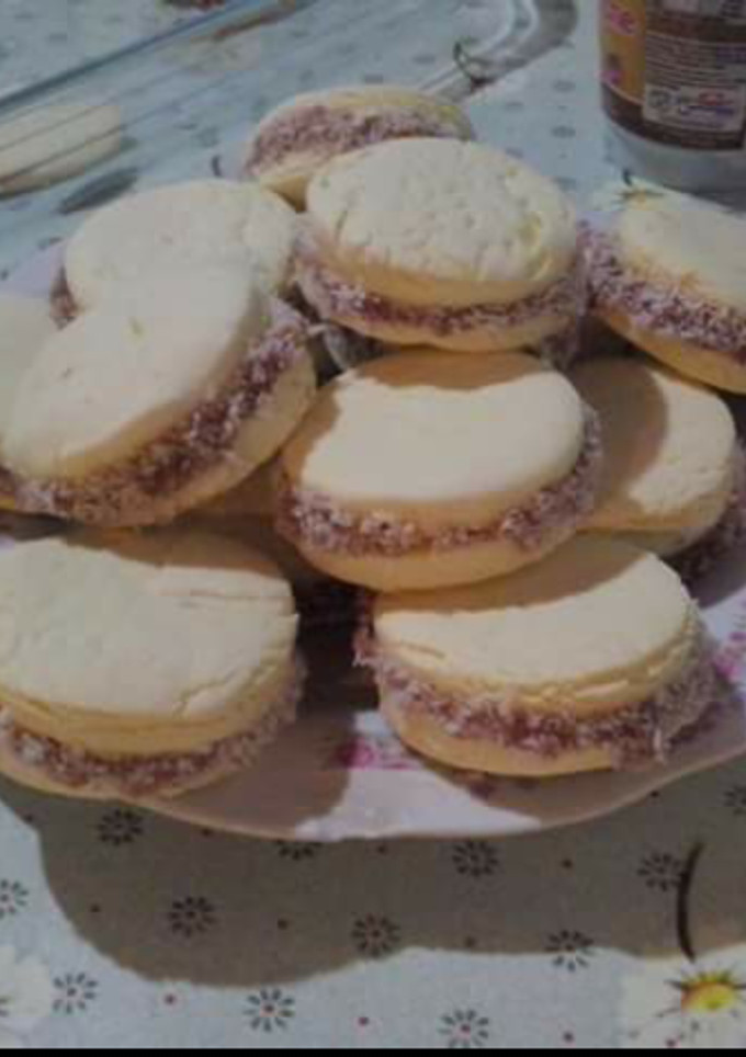 Una foto de Alfajores de maizena