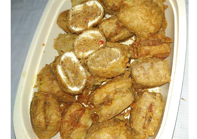 Resep Tahu Pong Crispy Isi Bihun Pedas Oleh Erin Lois Cookpad
