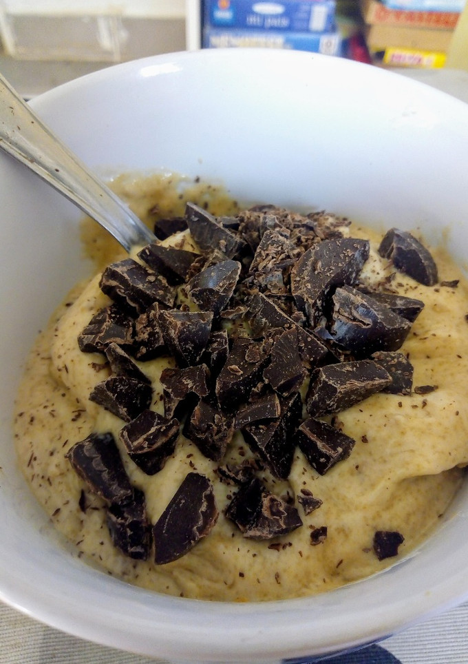 Una foto de Helado de banana VEGANO