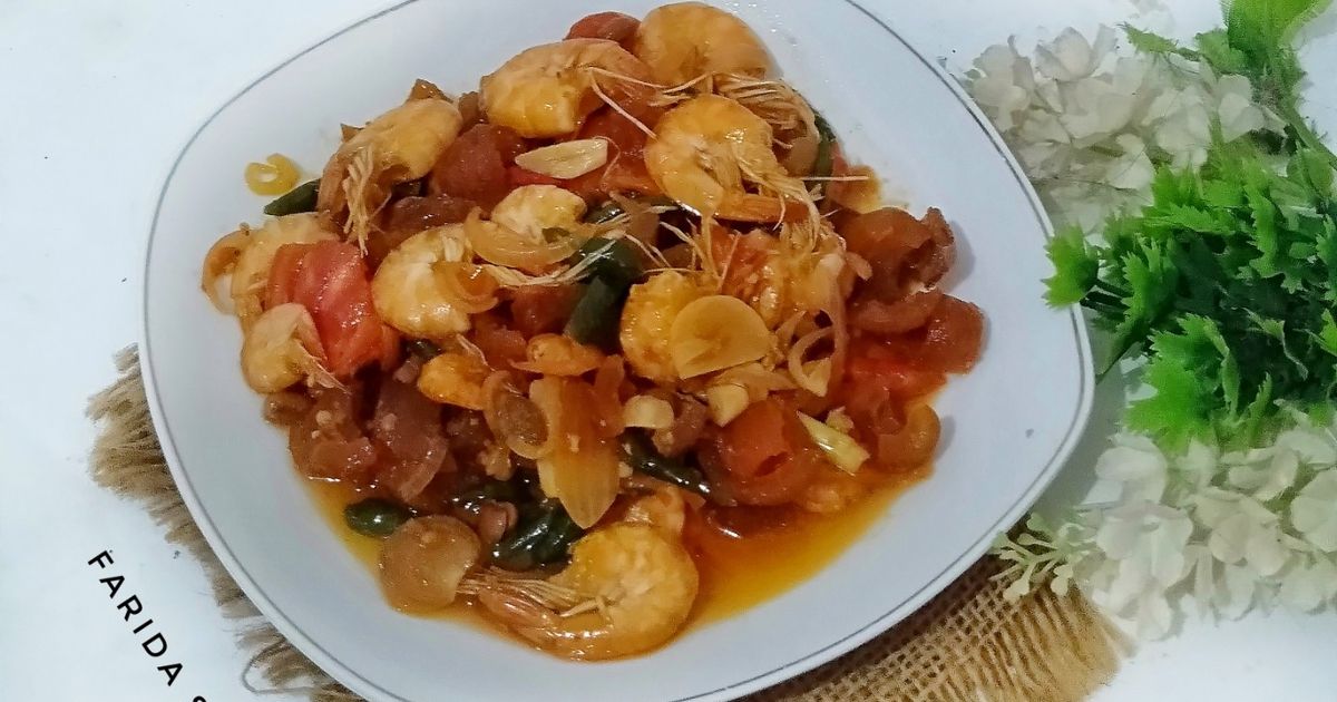 Udang Kikil Masak Tauco Khas Aceh