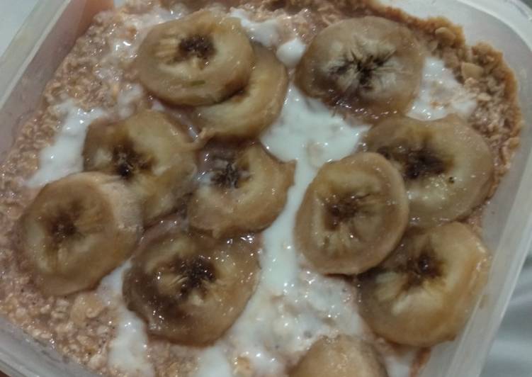 Overnight Oat (Choco Banana)