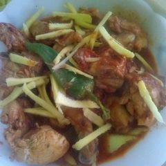 A picture of Chicken Karahi.