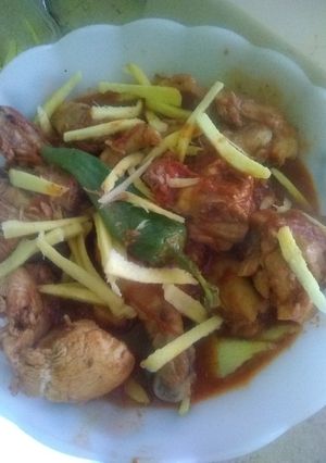 A picture of Chicken Karahi.