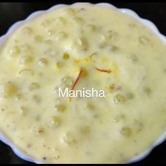 A picture of Sabudana Kheer (Sago Milk Sweet).