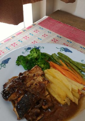 Foto resep Salmon Steak Murmer