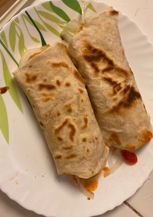 A picture of Paneer Frankie.