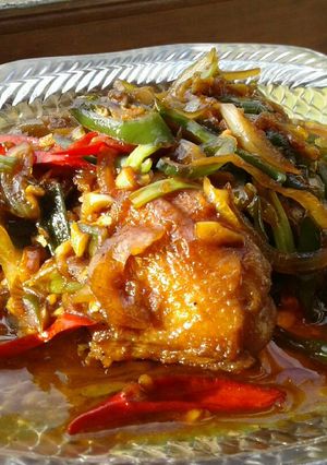 Foto resep Ayam saos tiram