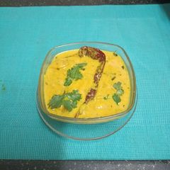 A picture of Dhabba Style Batata nu Shaak.