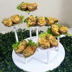 A picture of Baked potatoes.