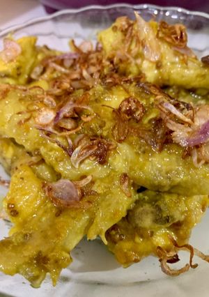 Foto resep Ayam ungkep bumbu kuning