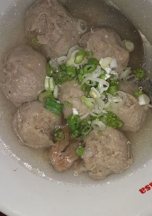 Foto resep Bakso sapi 🐄 kuah