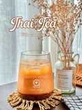 Thai Tea with red bean