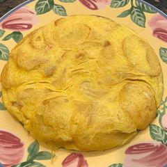 A picture of Spanish Potato Omelette.