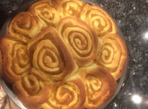 Una foto de Torta húngara de 80 golpes con manzana